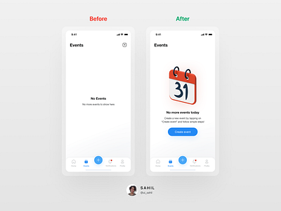 Empty state 3d app design designinspiration icon illustration minimal typography ui ux uxdesign