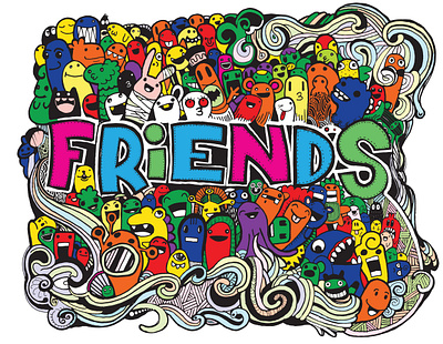 Friends Doodle cards class cosmetics cute cute easy drawings doodle drawings easy friends gifts kamo kawaii kawaii doodle monsters notebooks notebooks cards gifts school sketching super cute