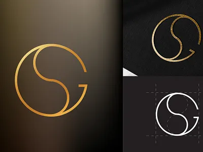 GS Monogram logo brand identity brand logo dribble showcase fiverr logo graphic design logo logo design luxury logo minimal logo modern logo monogram monogram logo premium logo professional logo