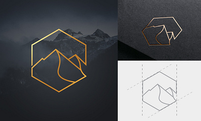 Mountain Hexagon Logo adventure logo brand identity dribble showcase fiverr logo hexagon hexagon logo logo logo design luxury logo minimal minimalist logo modern logo mountain mountain logo outdoor logo premium logo professional logo