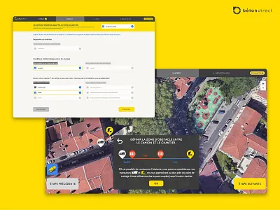 Béton Direct android design ios mobile mobile app responsive ui ux webdesign