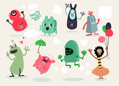 Cute Monster cards class cosmetics cute cute easy drawings doodle drawings easy gifts kamo kawaii kawaii doodle monsters notebooks notebooks cards gifts sketching super cute