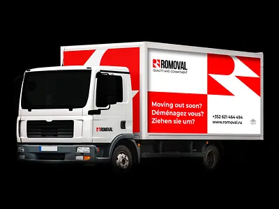 Romoval Logistic and Construction Company brand brand design brand identity branding branding design construction elements icon icons illustration illustrator logistic logistics logo logodesign visual design visual identity