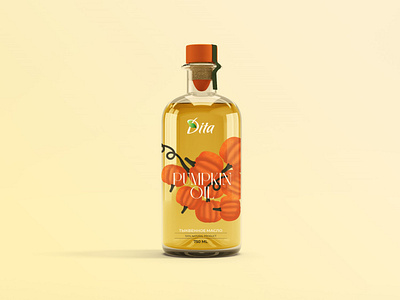 Dita Exclusive Oil bottle design bottle label brand brand design brand identity branding glass bottle mockup label label design label packaging labeldesign labels pack package package design packaging packaging design visual visual art visual identity