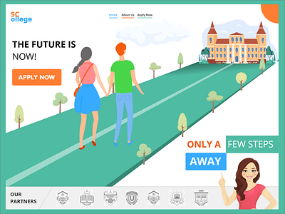 College Website college college banner college banner college website colorfull green website