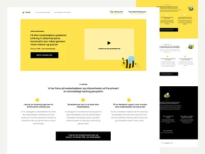 Hjemmeside for SaaS løsning copenhagen danish dansk landingpage web design webdesign website wordpress