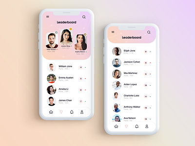 Daily UI #019 - Leaderboard app dailyui design leaderboard ui uidesign