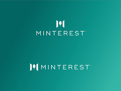 Minterest bitcoin brand branding crypto cryptocurrency design finance icon logo mark mint