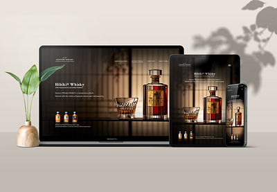 Hibiki Product Page concept app design ui ux web