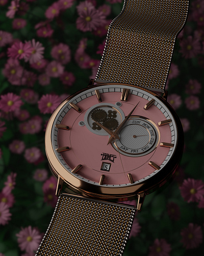 009 - Watch the Time 3d 3d art 3d artist 3d design 3d designer 3d modeling artist blender blender 3d cgart