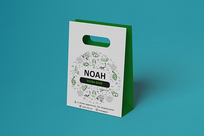 Branding - Identity. Packaging design case for NOAH branding creative design icon illustration logo typography ui uxdesign vector