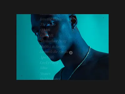 Madeleine Dalla Photography Folio Index animation design hover index interactive design motion design motion portfolio photography ui web website