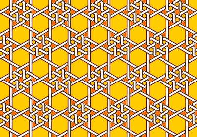 Honeycomb Pattern bee flat geometry graphic honey honeycomb interlaced pattern