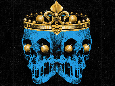 KING OF NOTHING aesthetic book character cover design gold graphic design illustration king lofi retro vapor vapor wave vector vintage vinyl