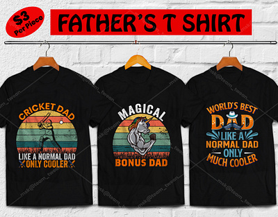 100+ FATHER'S DAY Premium T-shirt Design dad tshirt dad vectors logo papa t shirt tshirt typography uiux unicorn dad vector vectors