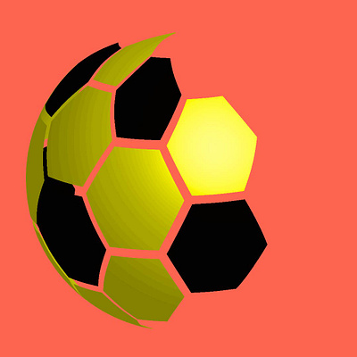 3D FOOTBAL art branding design graphic design illustration logo minimal typography vector website