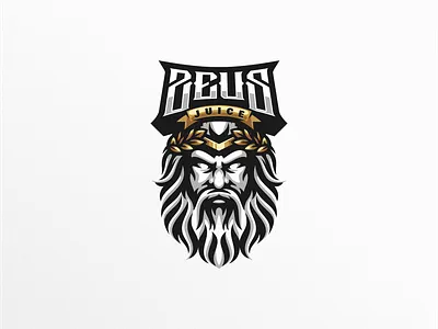 zeus angry brand character e sport esport esports logo mascot shield sport zeus