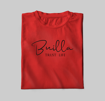 Builla Logo For Tshirt brand brand designer cloth icon logo logo designer logodesign logos logotype tshirt tshirts