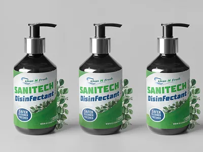 Eucalyptus hand sanitizer label design branding design dribbble label label packaging labeldesign logo package design packaging design short