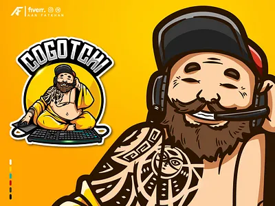 Budha Gaming Esports Logo budha commision work cutelogo esport esport logo esportlogo illustration logo logodesign logogram mascotlogo vector vector art