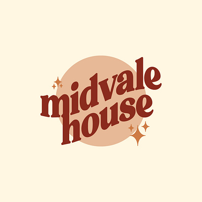 Midvale House branding house logo modern