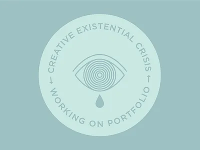 The Vicious Cycle 🙃 crying digital illustration drawing eye flat geometric graphic design icon illustration illustrator minimalist portfolio typography vector