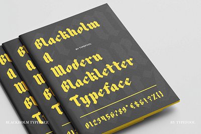 Blackholm Blackletter promotional 2§ blackletter blackletters bold brandlogo graphicdesign logo logodesign logomark modern modern calligraphy type typo typography typography art typography design