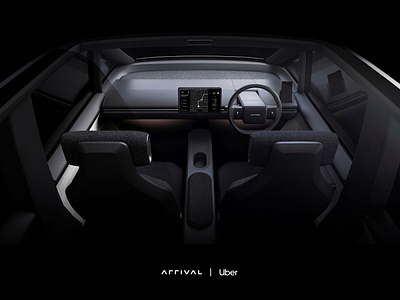 Arrival EV Dashboard - Uber arrival car dashboard ui design electric car electric vehicle ev ioannis ioannis nousis nousis uber ui