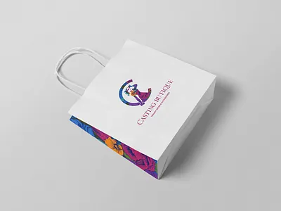 Casting Boutique | Branding animation brand branding clean design illustration illustrator logo product design vector