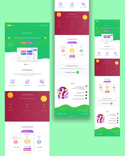 ui/ux design for landingpage adobe xd design landingpage ui ux web webdesign xd