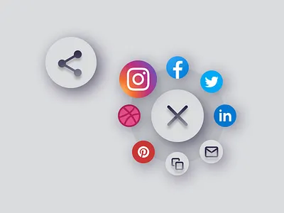 Daily UI- 010 Social Share Icon dailyui dailyui010 dailyuichallenge design ui