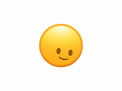 2544 - Emoji Boy apple branding emoji gradient head illustration logo smile sticker yellow