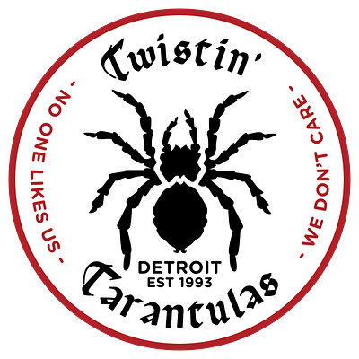 Twistin' Tarantulas Patch patch psychobilly twistin tarantulas