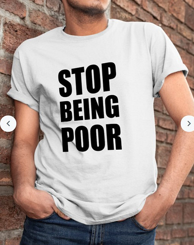 Paris Hilton stop being poor T Shirt