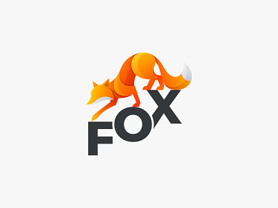 FOX app branding design fox logo icon illustration logo typography ui ux vector