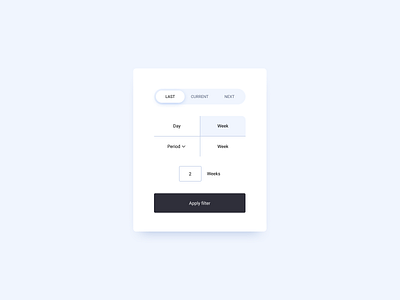 Date Filter UI Design date filter date filter ui date picker date picker ui filter filter ui filter ui design free ui free ui design ui component ui component design ui design ui design daily ui pattern ui practice