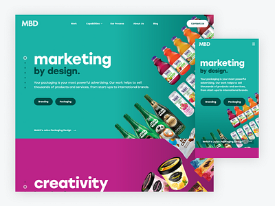 Marketing Agency Website Design