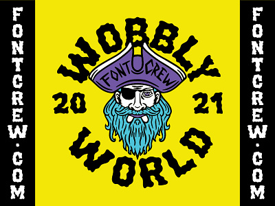 WOBBLY WORLD FONT customfont displayfont font font crew typeface