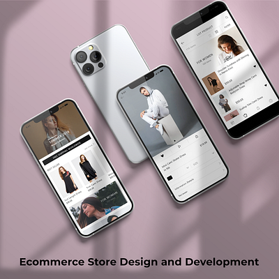 Ecommerce Store Design app branding design ui ux