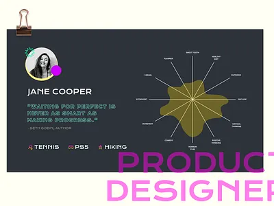 Name Card name card personality profile