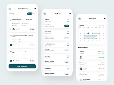 Medical E-Learning Online Course App app design app designer app ui branding dribbble education education app elearning courses illustration ios app design medical app minimal online course online education trendy design ui ui design user experience ux webdesign