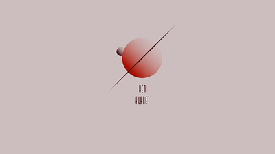 Planet abstract adobe design drawing flat illustration illustrator minimal planet planet logo sci fi solarsystem space