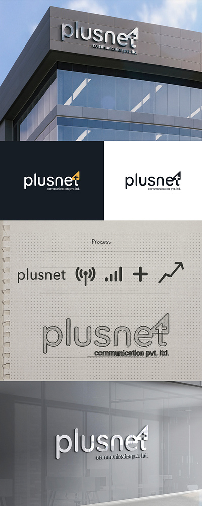 Plusnet | Internet provider - Logo design and process branding design flat icon inspiration logo minimal modern typography