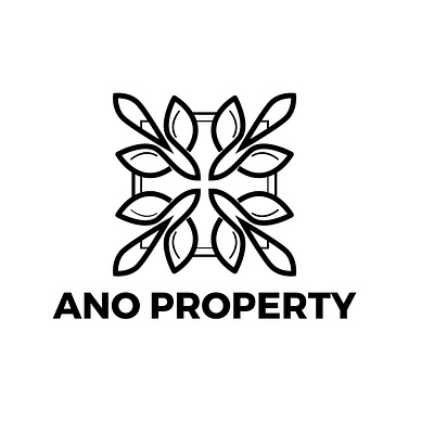 ANO PROPERTY branding design flat graphicdesign illustration logo vector