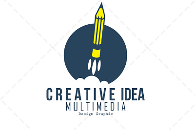 Logo Creativw Idea branding design flat graphicdesign illustration logo vector