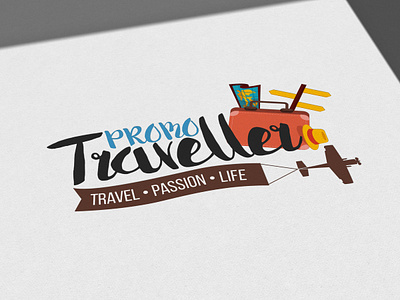 Traveler branding design graphic design illustration logo typography vector