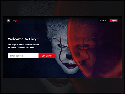 PlayIt brand design illustraion illustration live mobile ui movie new ui ott planet platform play player playit quarantine ui ui uiux