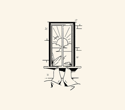 ¡Buenos Días! design diseño illustration ilustración morning mornings sun wakeup window