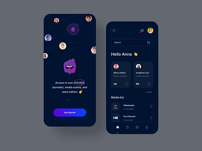 Media app app app design app designer applicaiton application application design application ui clean ui dark app dark mode dark theme dark ui media app modern modern design ui ui ux ui design uidesign uiux