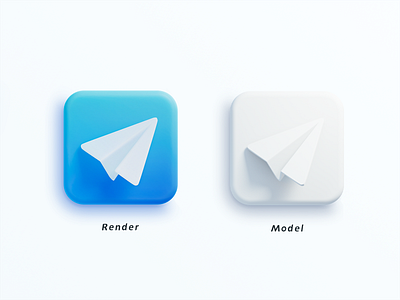 Paper Plane ICON 3d color design icon illustration logo ui